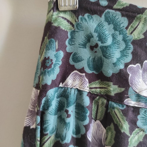 Attrattivo skirt with buttons, 100% viscose, size S
