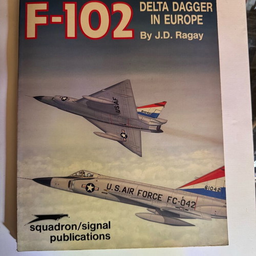 F-102 Delta Dagger in Europe book like new, English