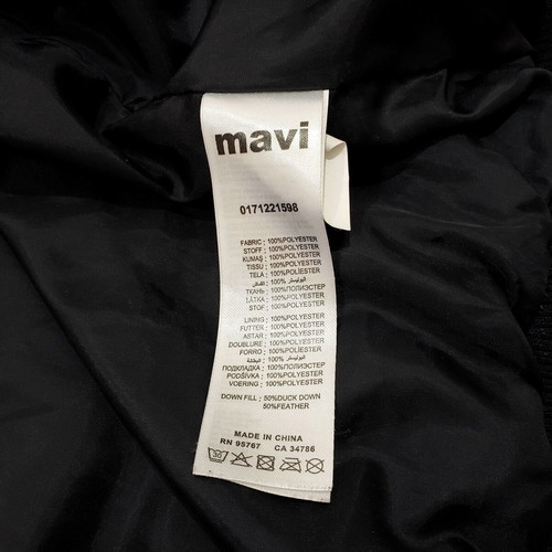 MAVI winter men's down jacket like new, size S-M, blue