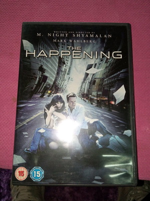 The Happening DVD like new, action adventure horror, subbed