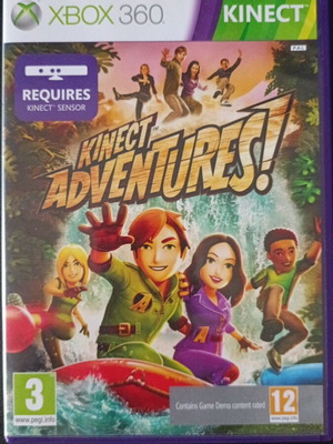 Kinect Adventures Xbox 360 game used in very good condition