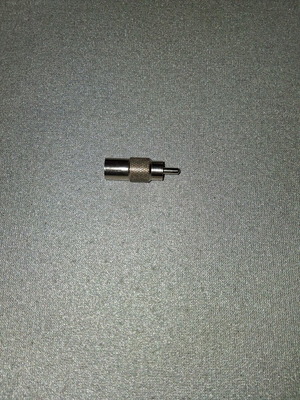 Adaptor RF/PAL female to RCA male like new