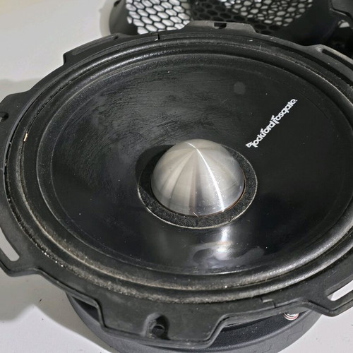 Rockford PPS4-10 700W Midrange Punch Pro Series 4-Ohm Speakers like new