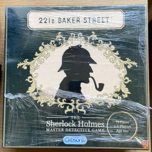 Επιτραπέζιο παιχνίδι Sherlock Holmes 221B Baker Street σαν καινούργιο