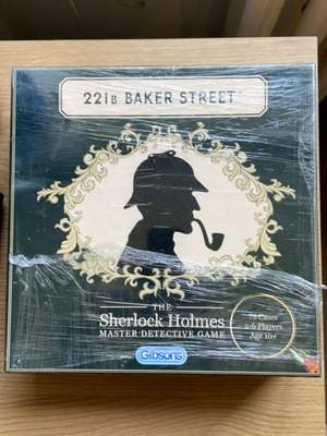 Επιτραπέζιο παιχνίδι Σέρλοκ Χολμς 221B Baker Street σαν καινούργιο