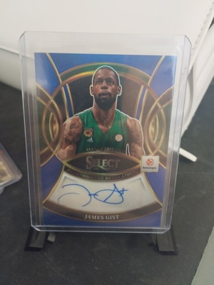 James Gist Auto /49 Select κάρτα μπάσκετ