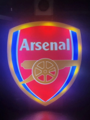 Light Box Arsenal London made to order