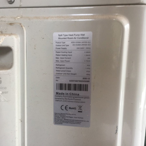 Air Condition AUX 24000BTU like new