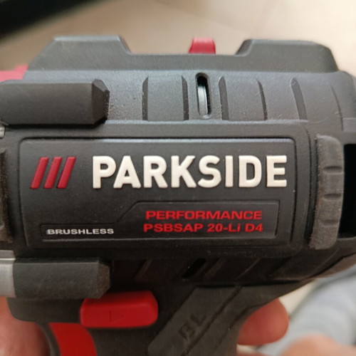Parkside Performance Cordless Hammer Drill PSBSAP 20-Li D4 like new