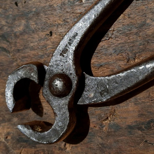 Toutain Vintage Carpenter's Pincers used, 19 cm, 1920-1940
