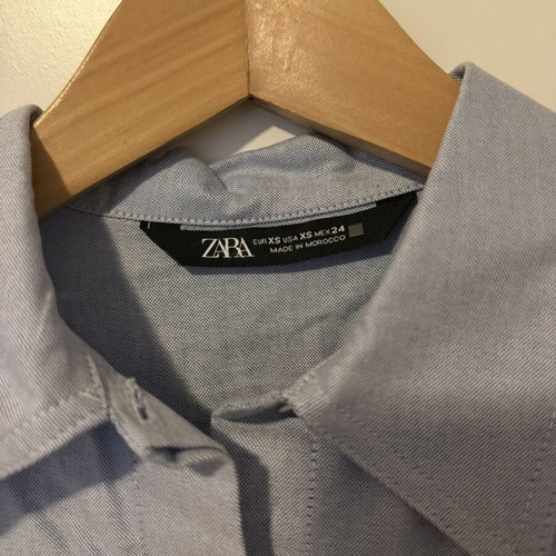 Zara blouse, size XS, blue