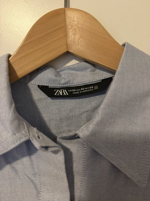 Zara blouse, size XS, blue