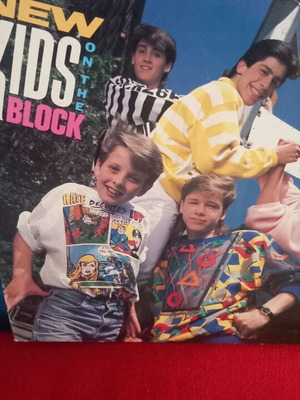 New Kids On The Block vinyl record, like new, pop