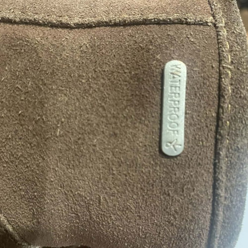 EMU Australia boots used, brown suede with fur, size 40