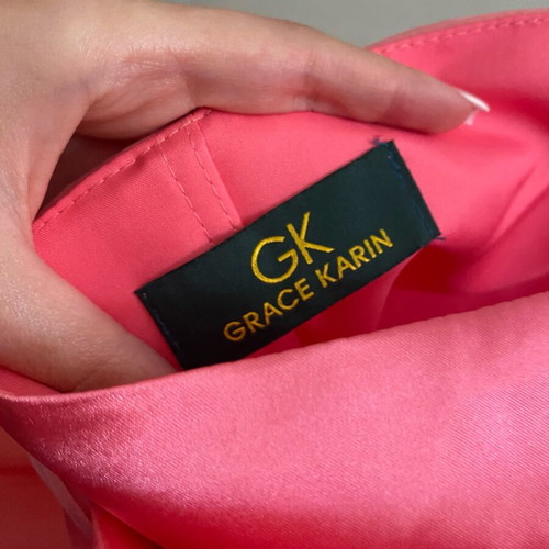 Grace Karin prom dress pink new, size 42