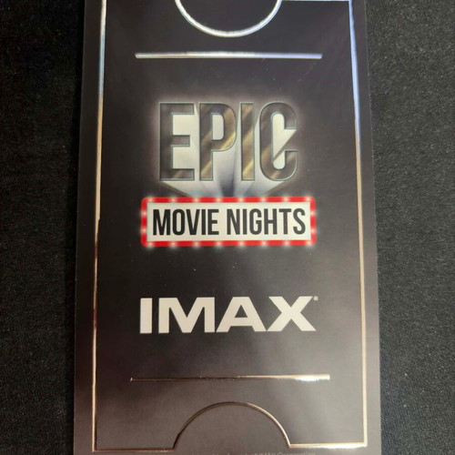 Lord of the Rings The Return of the King IMAX Village Epic Movie Nights collectible ticket like new