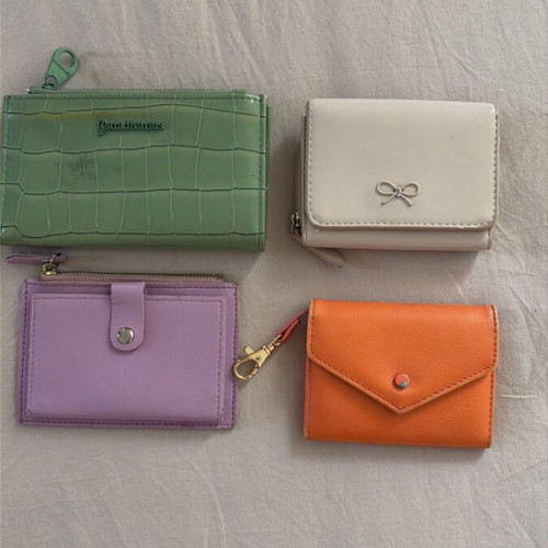 Wallet bundle used including Stradivarius and Primark wallets