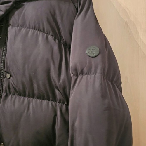 Superdry puffer coat like new, size S-M, black