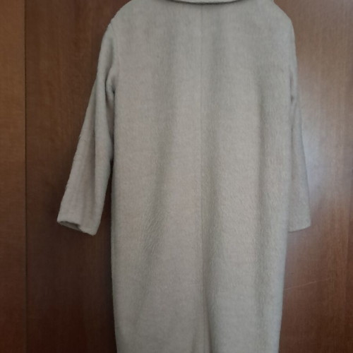 Juicy Couture long coat like new, powder color with alpaca and wool