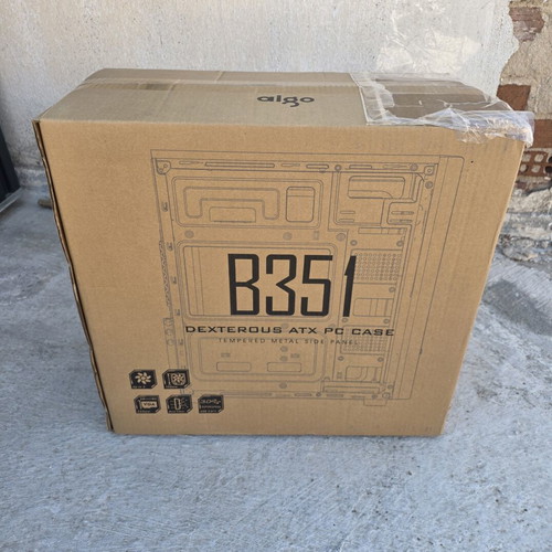 Κουτί υπολογιστή Darkflash B351 καινούργιο, συμβατό με ATX M-ATX ITX