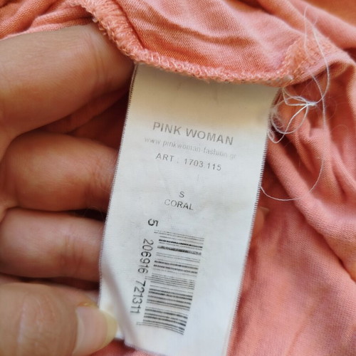 Pink Woman sleeveless coral dress like new