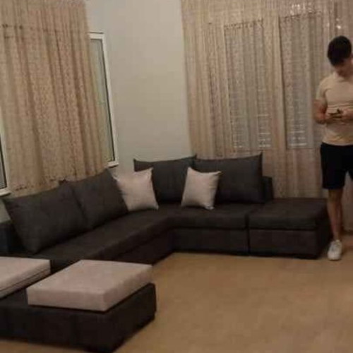 Sofa like new, slightly used, stain-resistant waterproof fabric, size 310×240×160