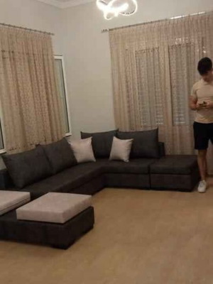 Sofa like new, slightly used, stain-resistant waterproof fabric, size 310×240×160
