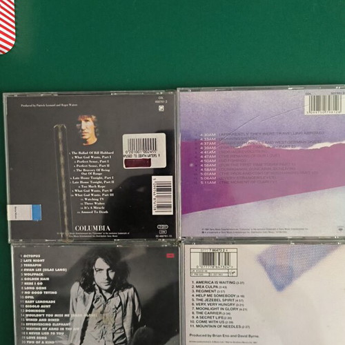 Διάφορα μουσικά CD σαν καινούργια, rock