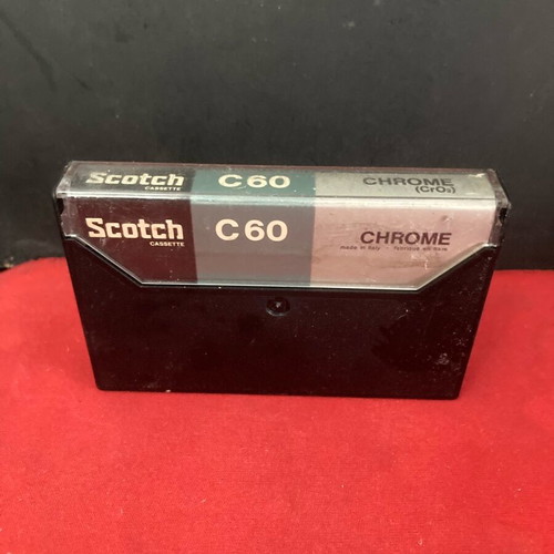 Scotch Chrome 60 chrome cassette used