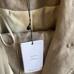 Mango linen suit beige with belt new, sizes M/L