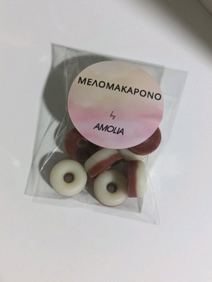 Wax melts with Melomakarono scent in mini donut shape, 20g