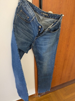 Edward men's jeans, regular fit, size M, blue