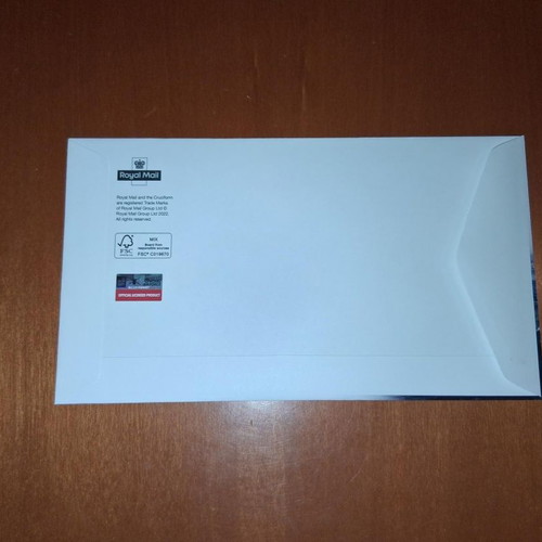 Royal Marines Royal Mail First Day Cover envelope with single sheet