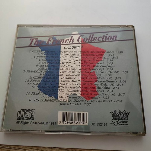 The French Collection Volume 3 CD 1991 like new