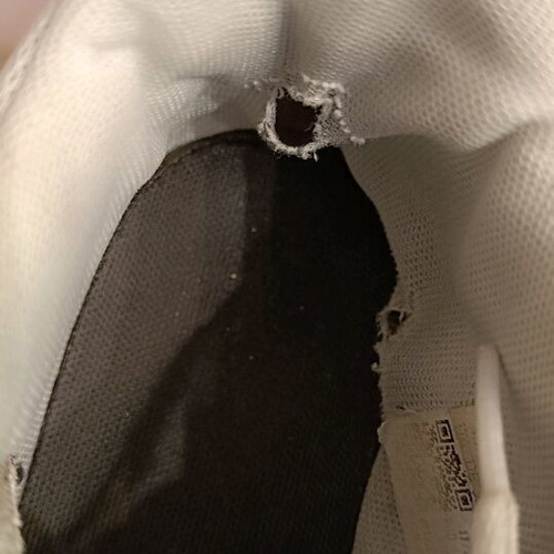 Adidas athletic shoes used, size 38 2/3, black and white