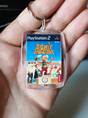 Asterix at the Olympic Games PS2 acrylic keychain