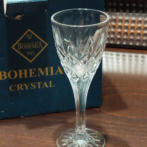 Bohemia Crystal liqueur glasses new