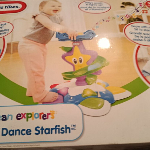 Little Tikes Stand 'n Dance Starfish like new baby support tower