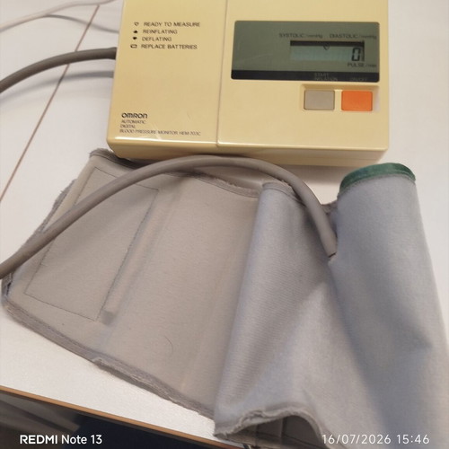 Omron Blood Pressure Monitor used, vintage condition