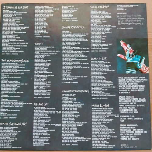 Spagna You Are My Energy LP electronic, new