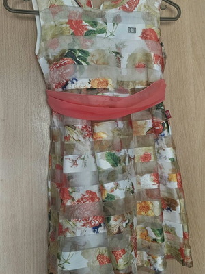 Girls' dress Evita colorful size 8 years like new