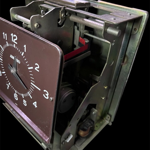 Amano mechanical time clock used, model 6000L