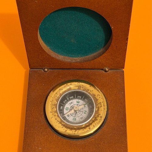 Small compass used with box