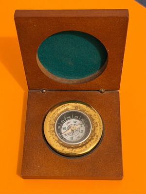 Small compass used with box