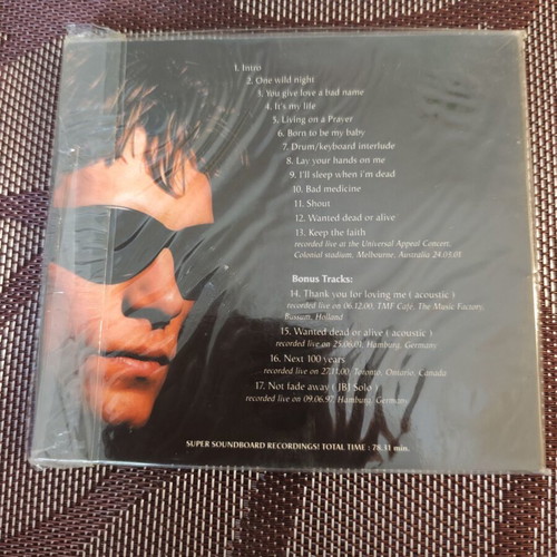 Bon Jovi One Wild Australian Night CD new, rock
