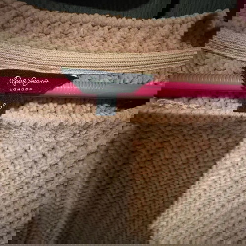 Pepe Jeans pink pullover like new, size S