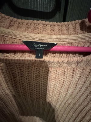 Pepe Jeans pink pullover like new, size S