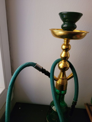 Hookah like new with accessories and carrying case