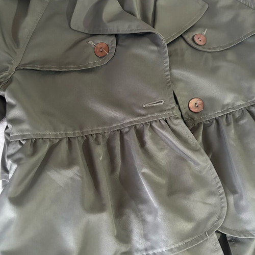 Camelot women's short khaki trench coat like new
