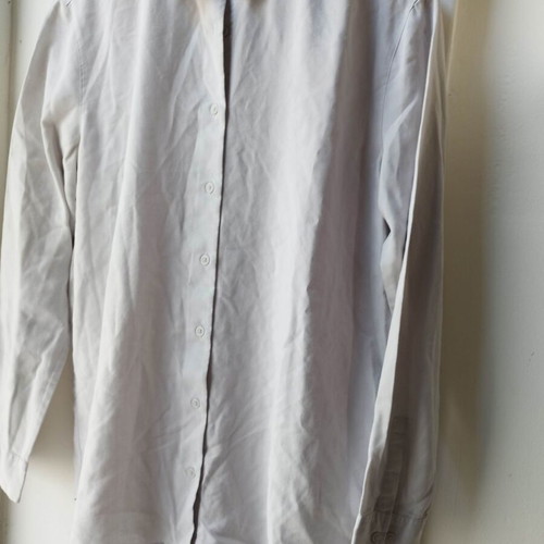 UNIQLO Soft‑Touch Shirt Beige/Off White M Like New